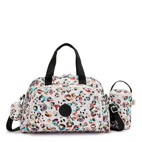 Bolsas Kipling Camama Printed Diaper Bag Blancos | MX 1252ZU